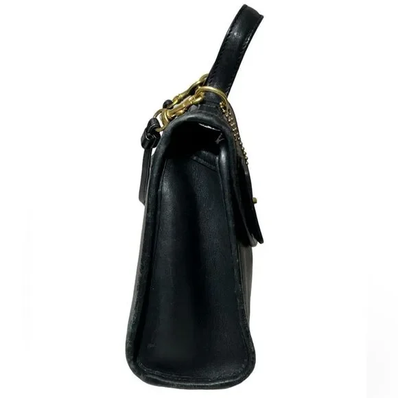 Vintage Coach Regina Top Handle Crossbody Bag 9983 Authentic - Picture 3 of 16